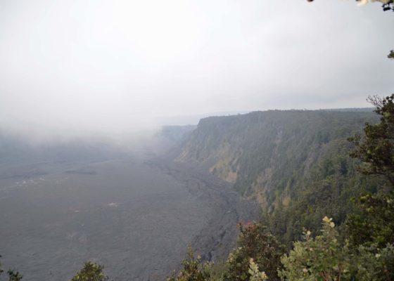 Clouds rolling in by Crater Rim