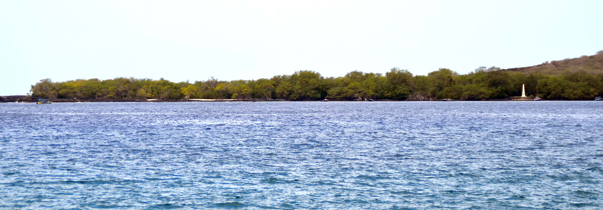 Cook Monument across Kealakekua Bay