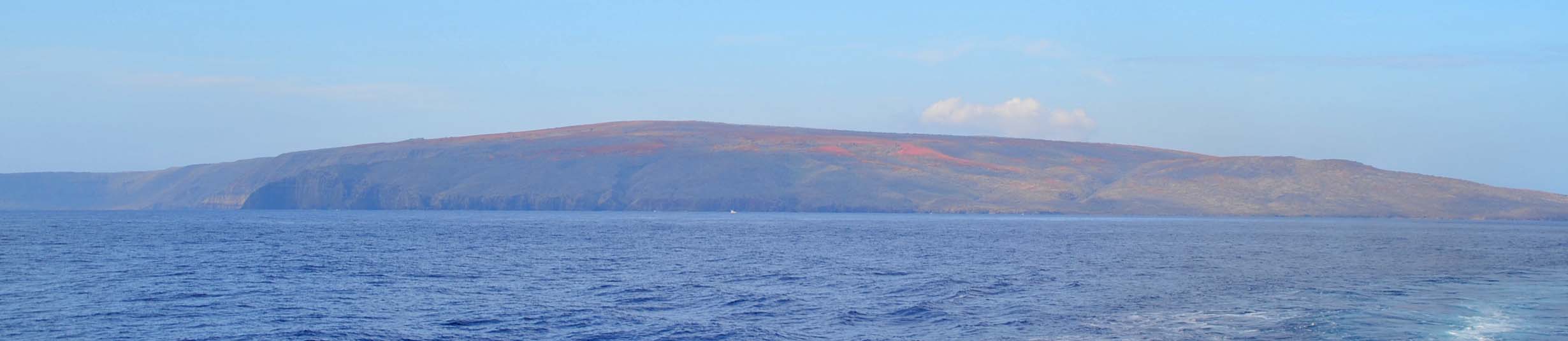 Kahoolawe from the Ocean Voyager