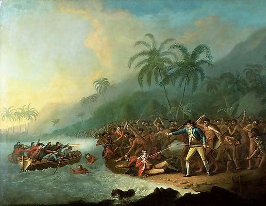 Death of Cook at Keleakekua Bay