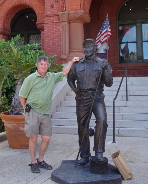 Dale with Ernest Hemingway