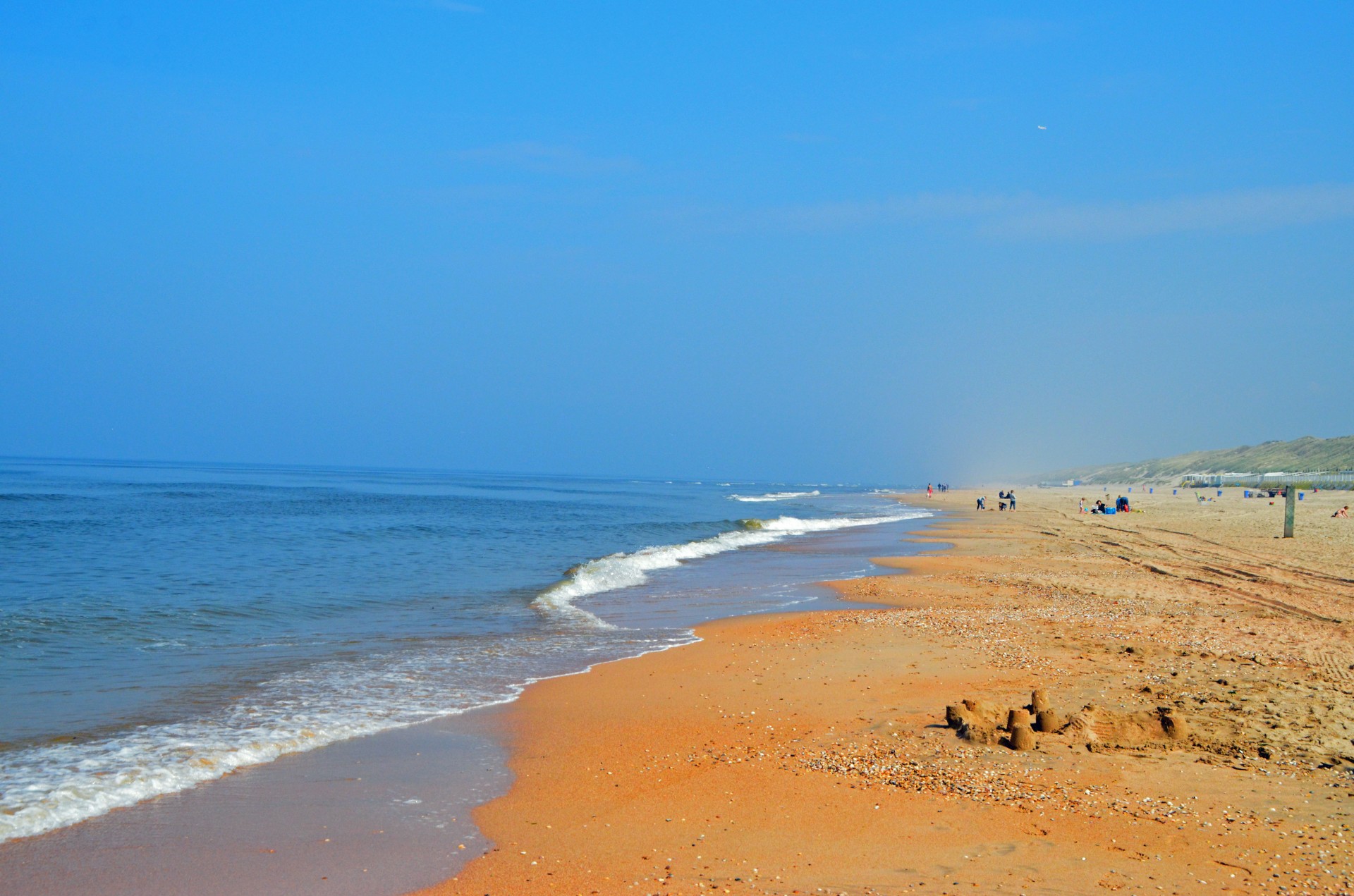 Castricum beach, the North Sea