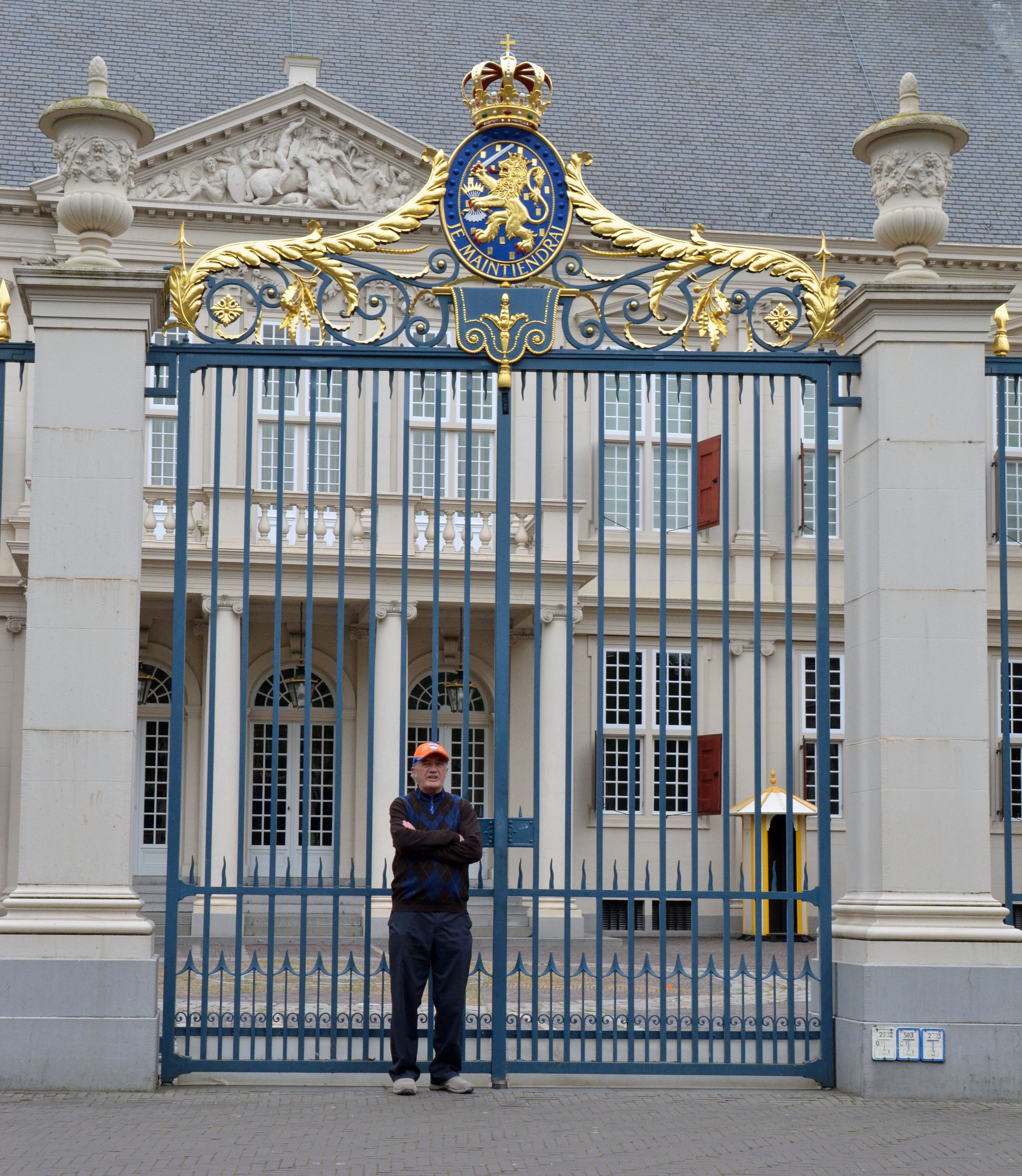 At the Gates of the Noordeinde Palace, The Hague