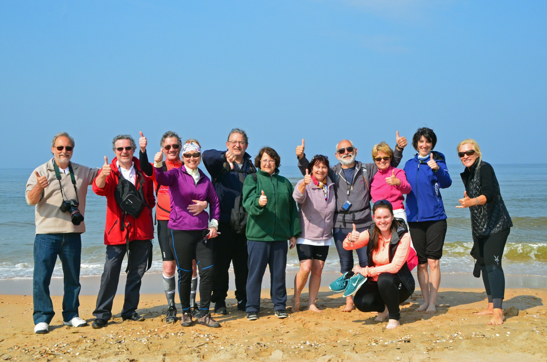 Our Group at the North Sea