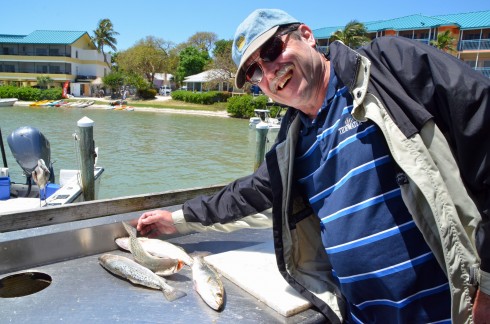 Our catch with Santiva Salt Water Fishing