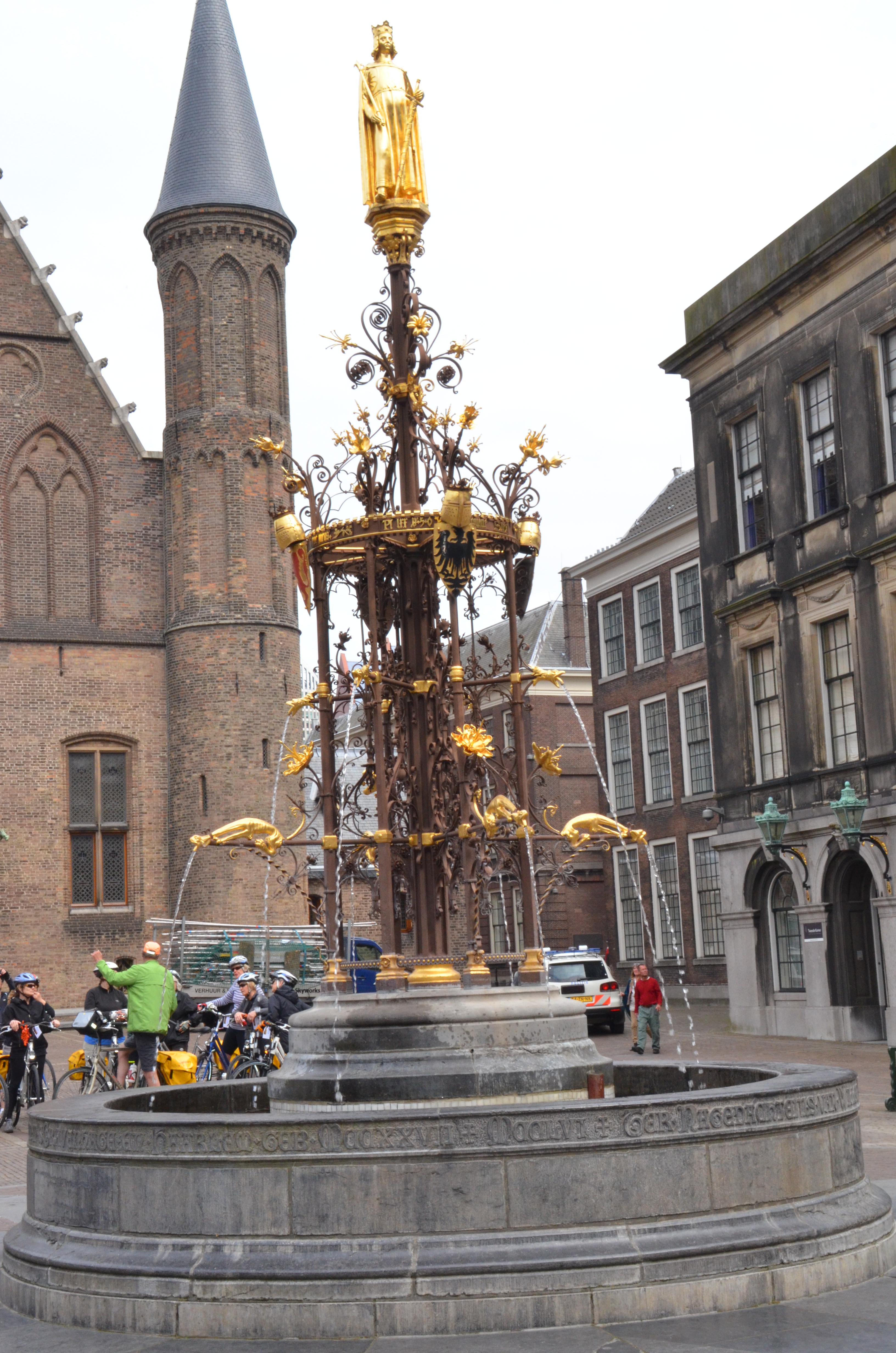 Fountain in the Houses of Parliament, The Hague