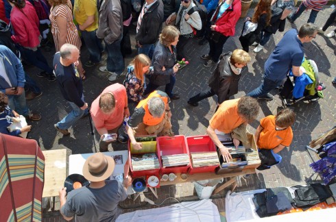 Koningsdag from the Vermeer Room 