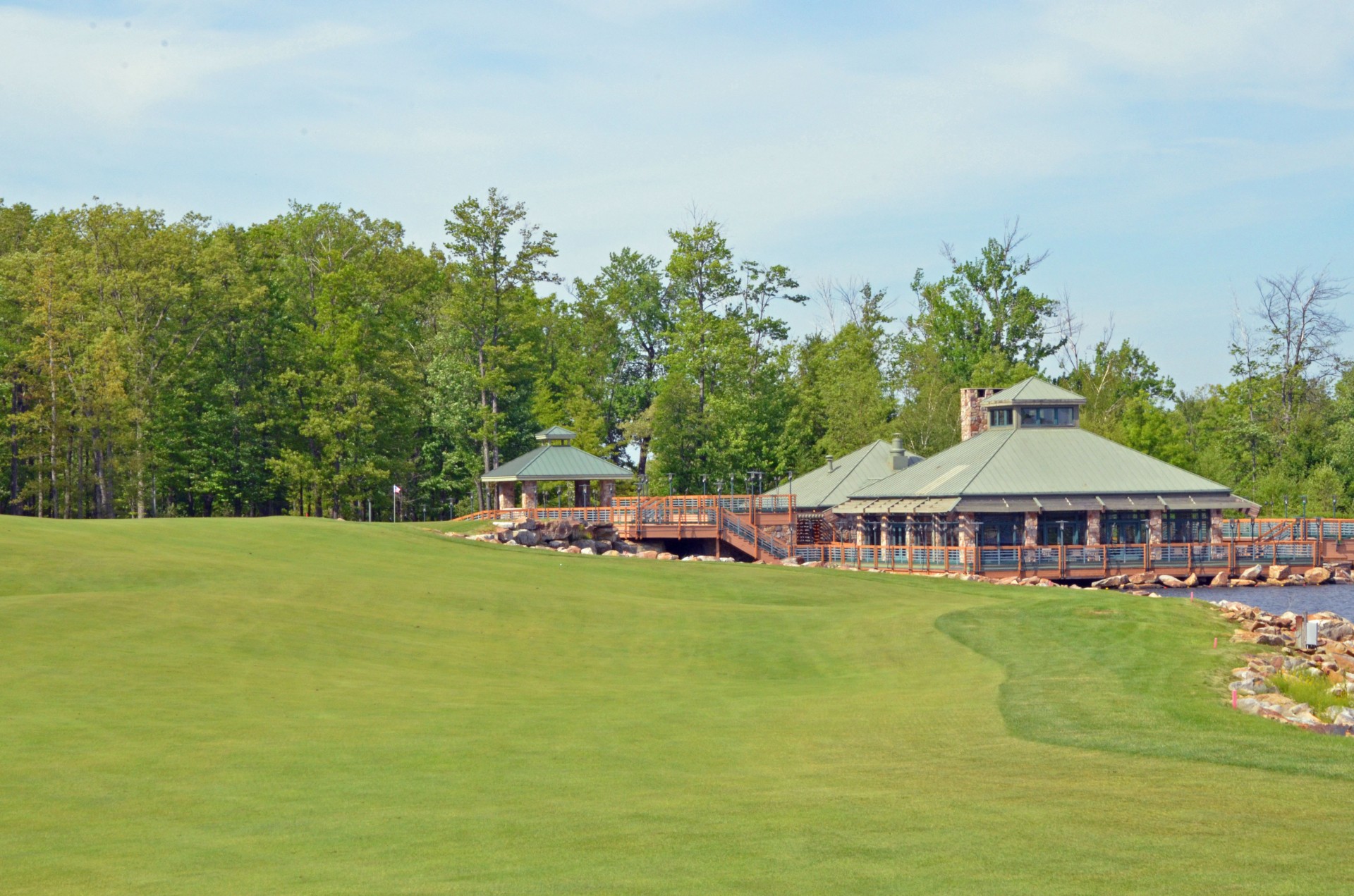 Pavillion on #11