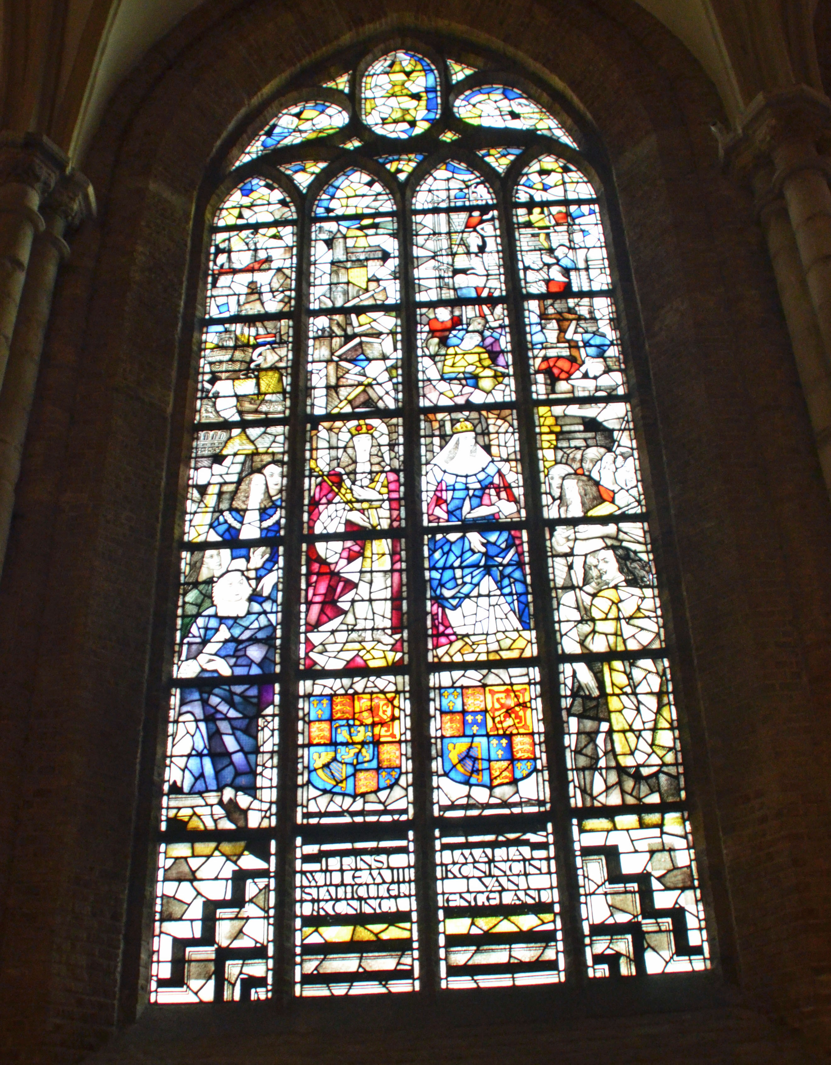 Stained Glass, Nieuwe Kerk, Delft