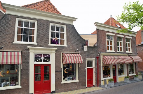 Vermeer Room window, Emausport Hotel, Delft