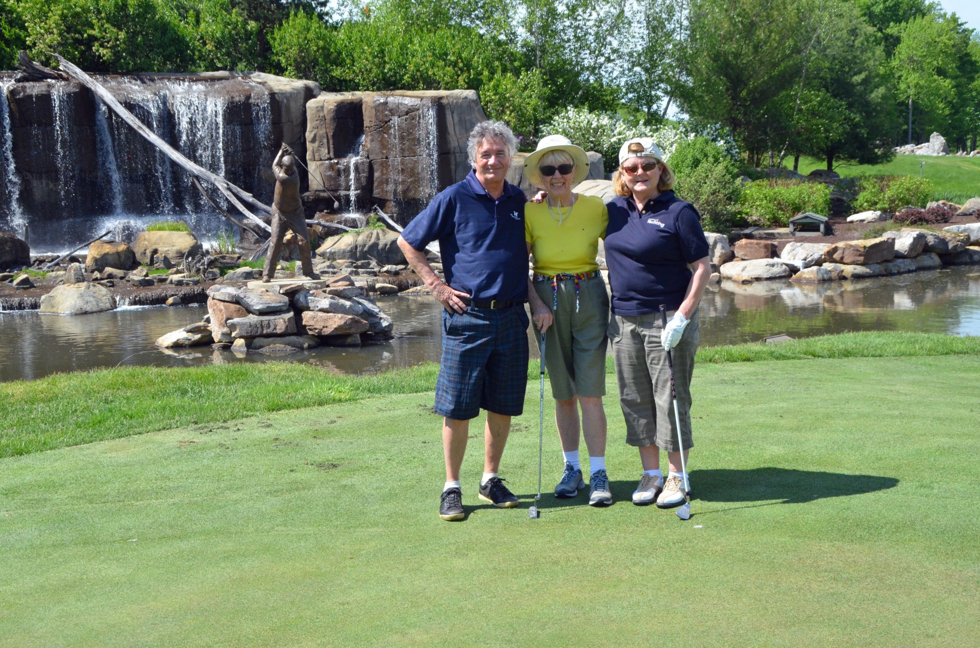 With John Daly at Nemacolin