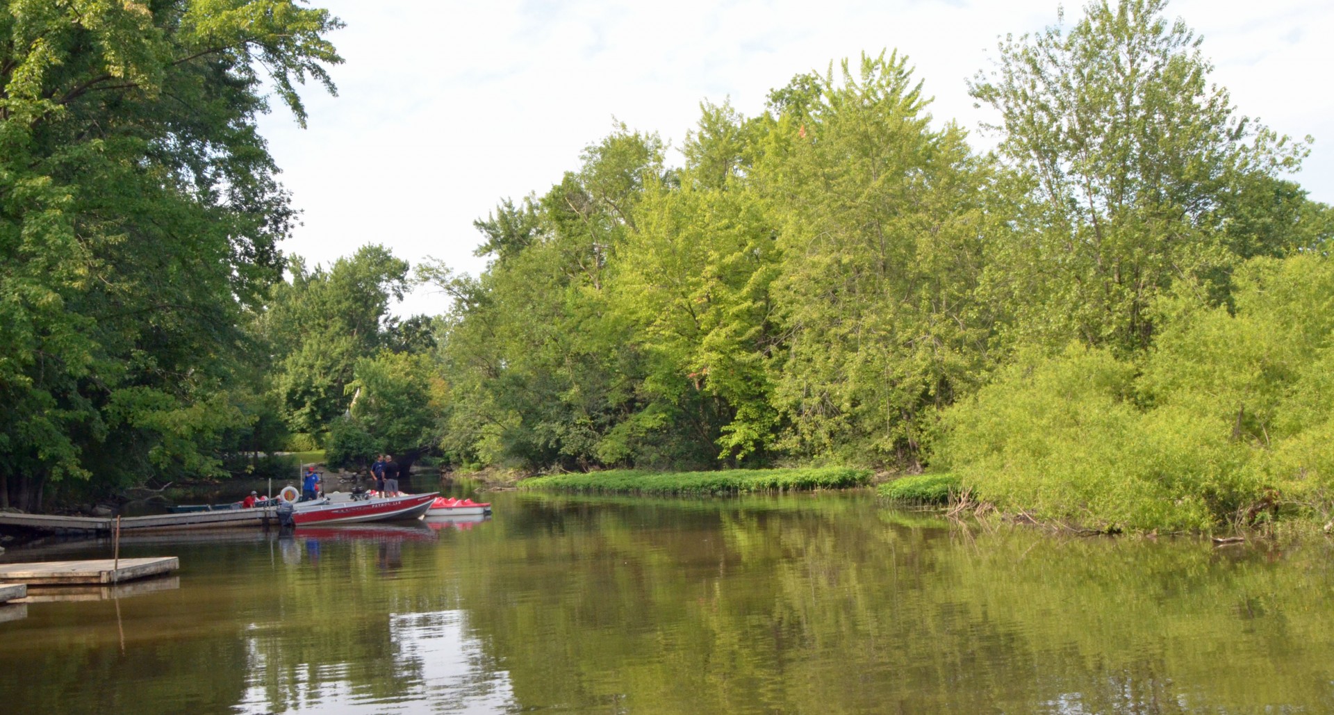 Launching Site on Riviere de Mille Lacs, Laval