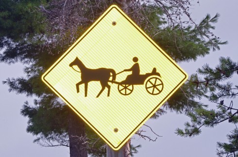 Horse & Buggy Sign, Waterloo Ontario area