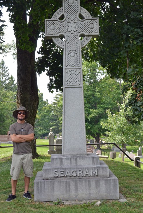 Joseph Seagram, Mount Hope Cemetery, Waterloo Ontario