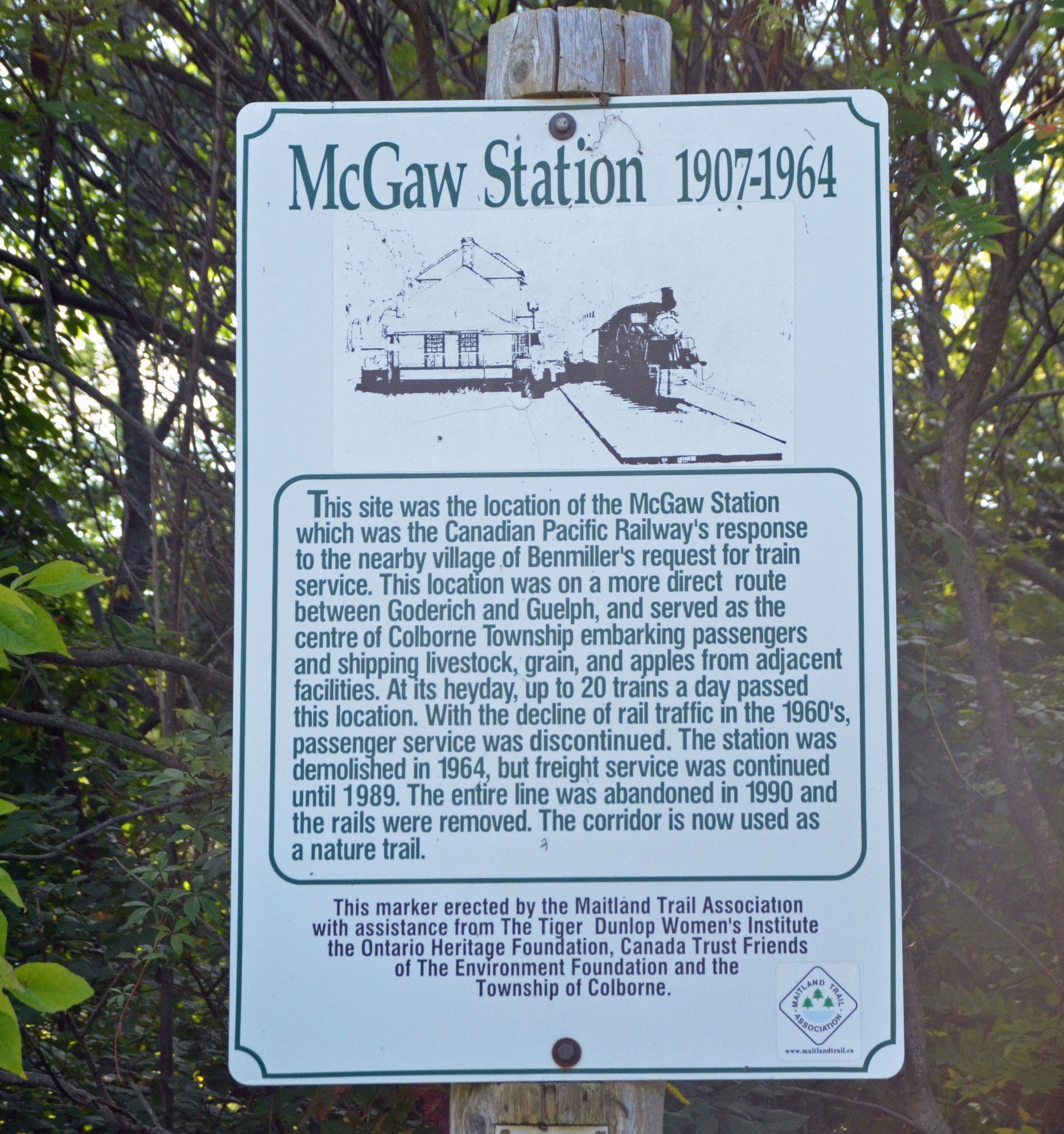 McGaw Station