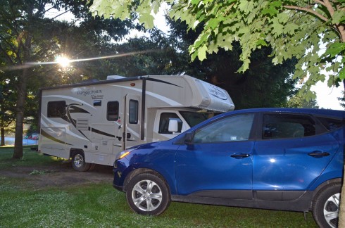 Morning at Nith River Campground