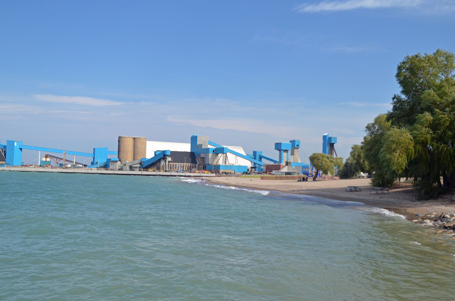 Salt Mine and Beach, Lake Huron