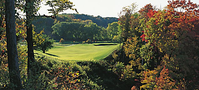 #8 - Hell's Gate, River Course, Blackwolf Run