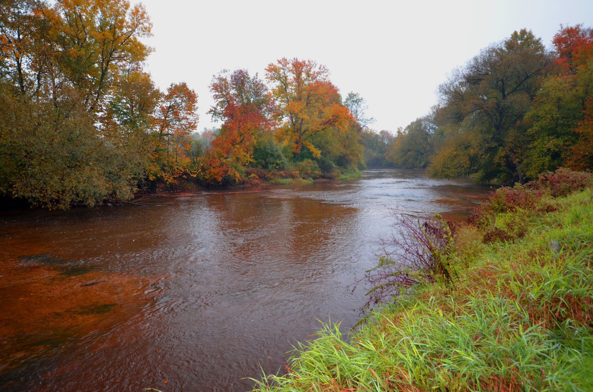 Sheboygan River at No. 18 Meadow Valleys Course