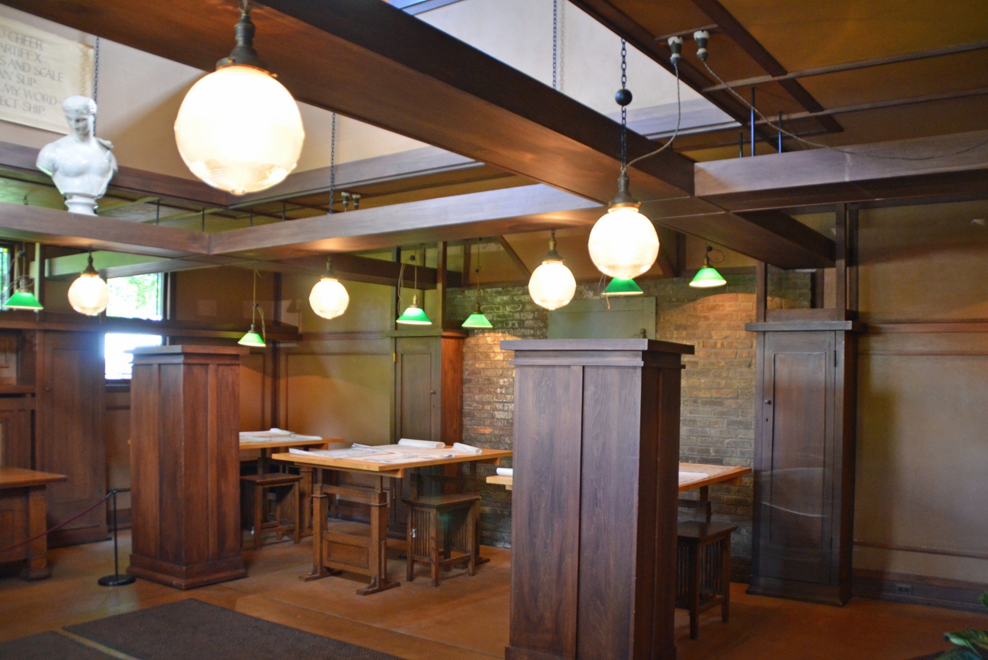 Frank Lloyd Wright Drafting Room, Oak Park