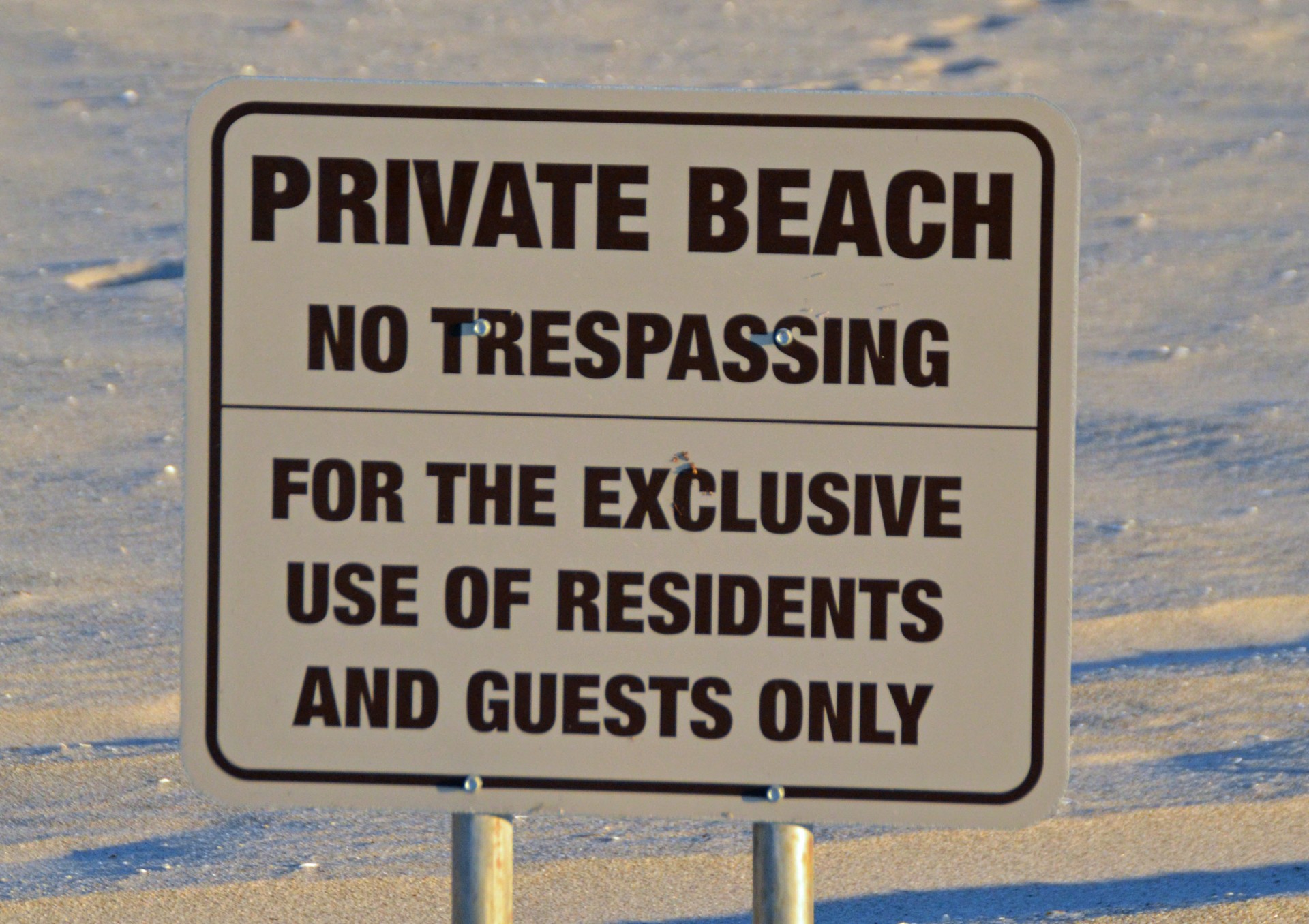 Private Beach, Singer Island