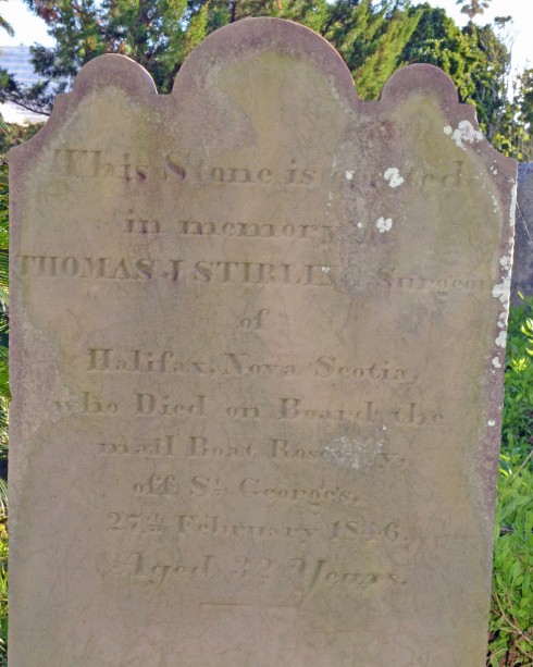 Halifax Surgeon's Grave