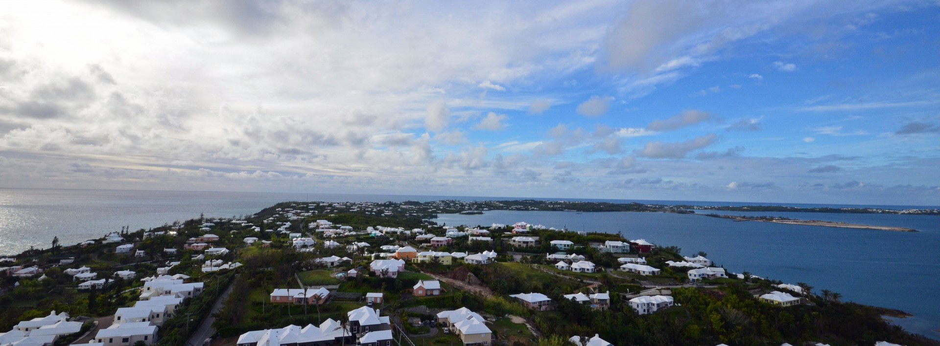 Looking west from Gibbs Hill Lighthouse