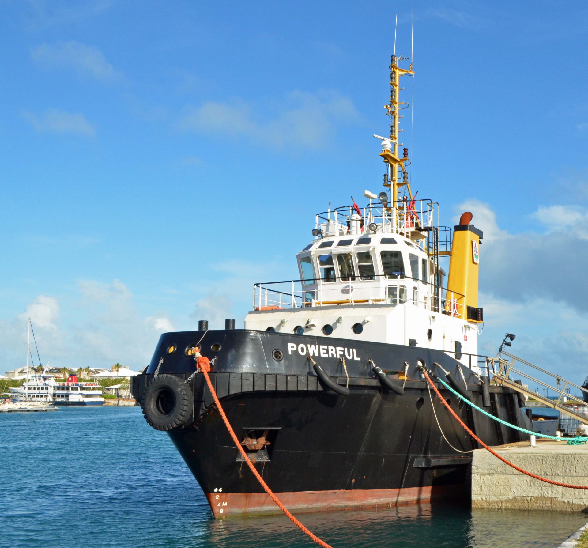 Powerful Tug at Royal Naval Dockyard