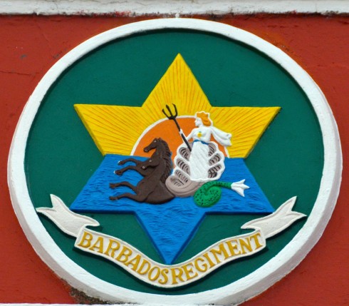 Barbados Regiment Crest