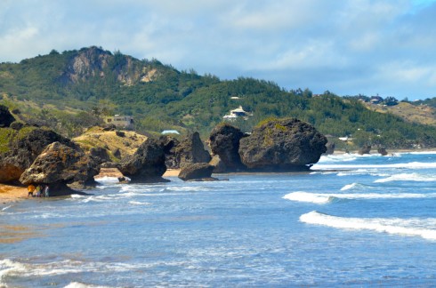 Touring Barbados - Bathsheba Mushroom Rocks