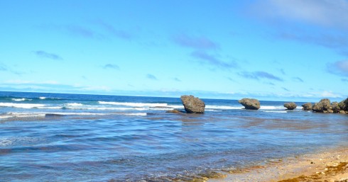 Touring Barbados - Bathsheba Shoreline