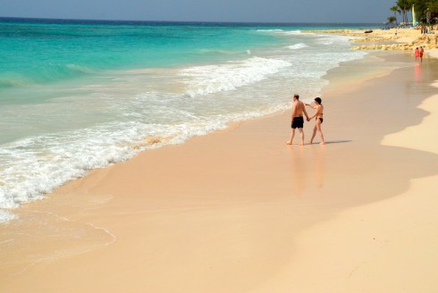 Beach after Sandals' work