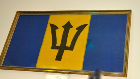 First Barbados Flag