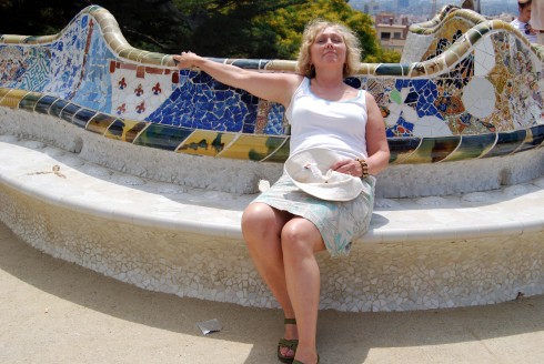 Gaudi park bench