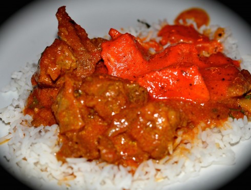 Lamb Curry w: Butter Chicken