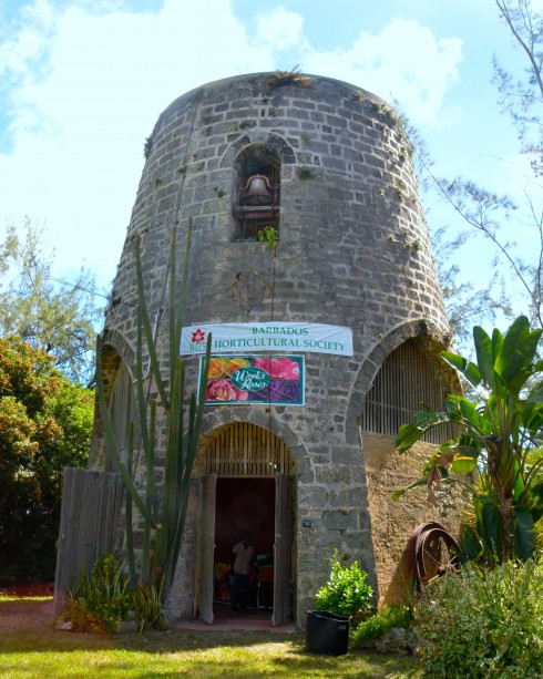 Old Mill at the Barbados Flowers show
