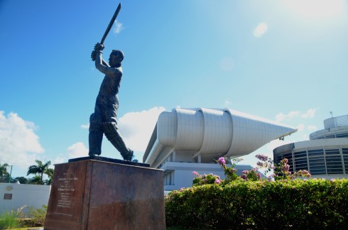 Statue of Sir Garfield Sobers at the Kensington Oval