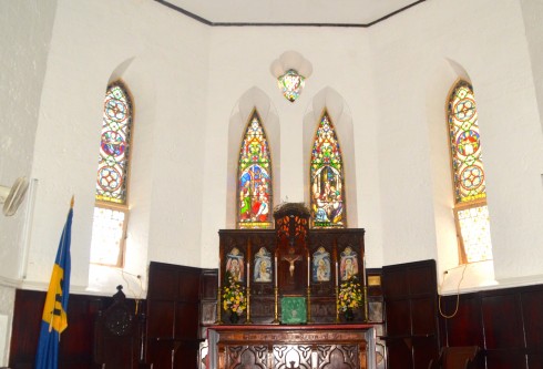 Touring Barbados - St. John Parish Church Interior 