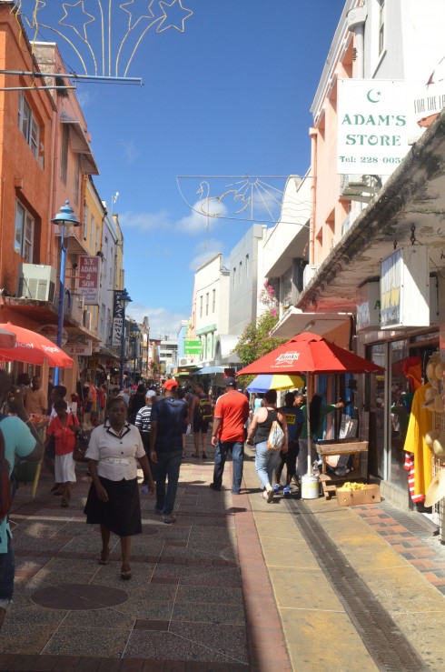 Typical Bridgetown Street 