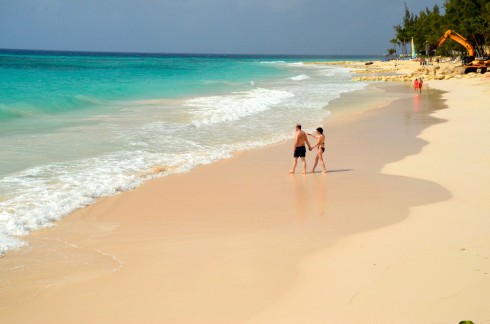 The beach at Bougainvillea