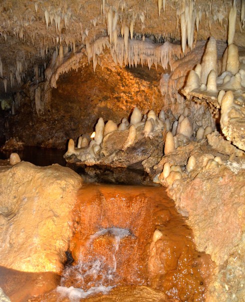 Underground Waterfall, Harrison's Cave