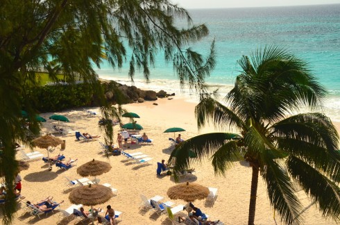 View from 2 bedroom luxury suite, Bougainvillea Beach Resort 