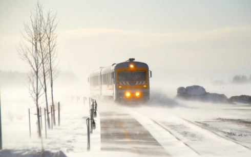 Train to Le Germain Charlevoix