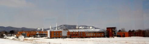 Hotel La Ferme from the Train 