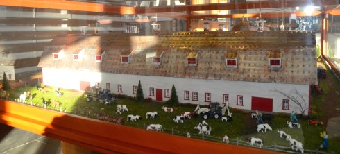 Model of La Ferme, Baie St. Paul