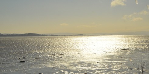 St. Lawrence River from the Train