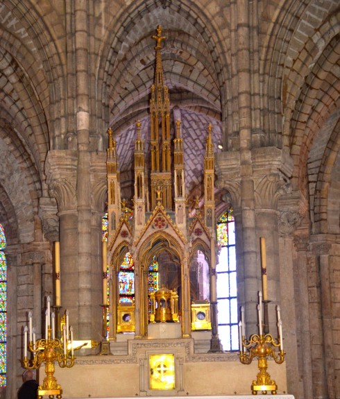 Abbot Suger's Chevet in St. Denis Crypt