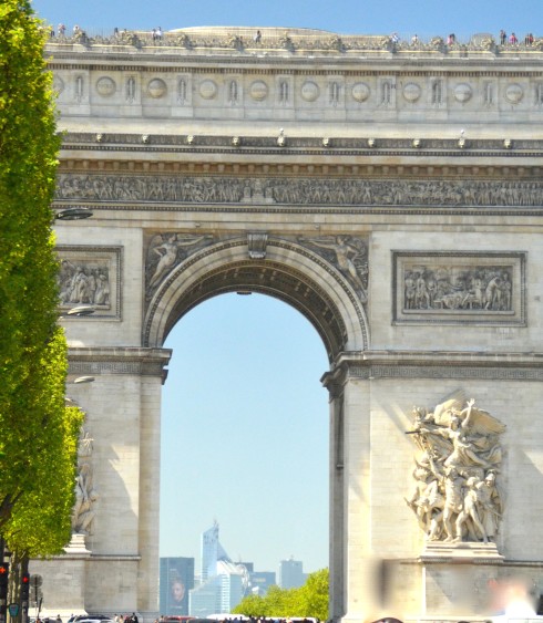 Arc de Triumphe on Liberation Tour 2015