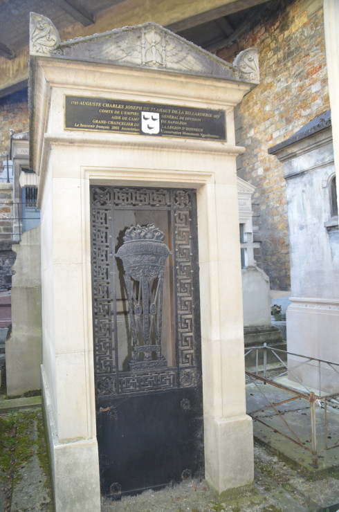 Comte de Flahaut, Montmartre Cemetery