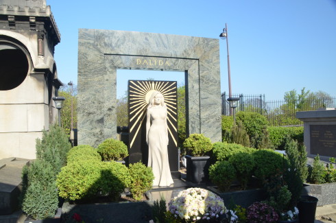 Dalida, Montmartre Cemetery